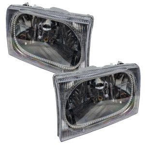 Ford F250 Headlight Assemblies - ORACLE Lighting - LED - ColorSHIFT w/ BC1 Controller - `99-`04